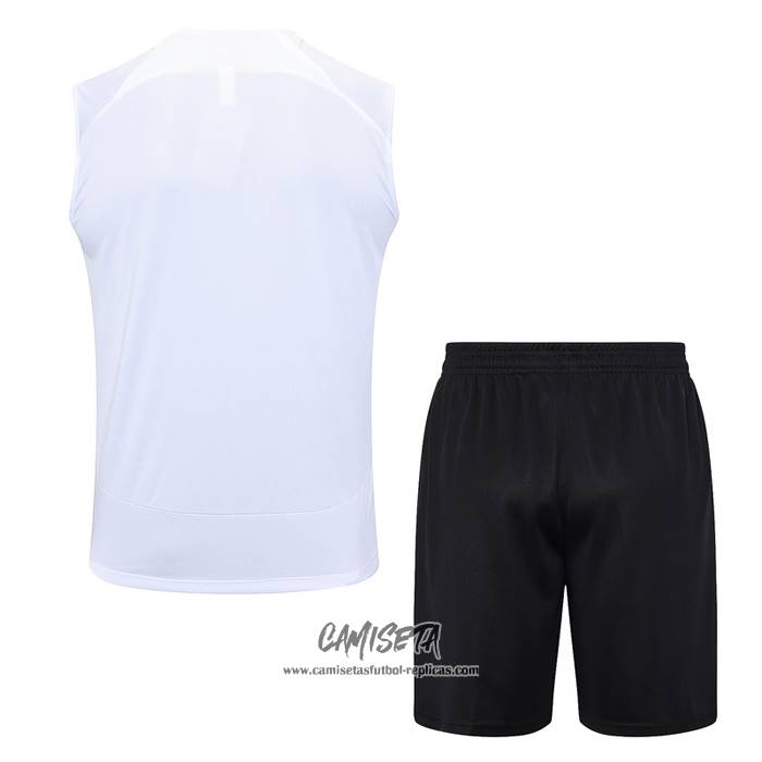 Chandal del Corinthians 2023-2024 Sin Mangas Blanco